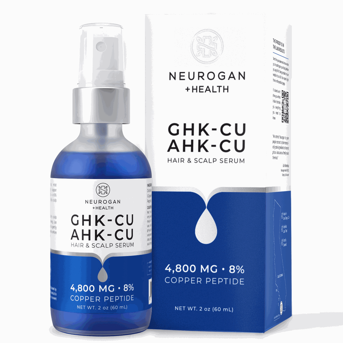 AHK-CU + GHK-CU Hair Serum Pro – Lumera